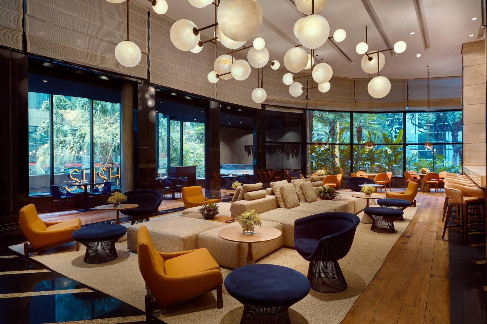 Renaissance Sao Paulo Hotel Экстерьер фото The lounge at the airport